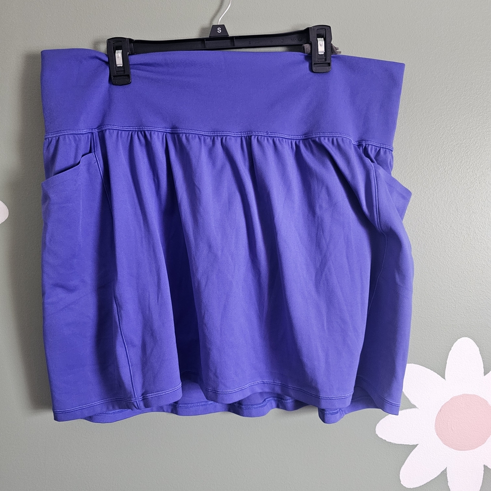 Athleta Vibrant Purple Skort - Picture 2 of 7